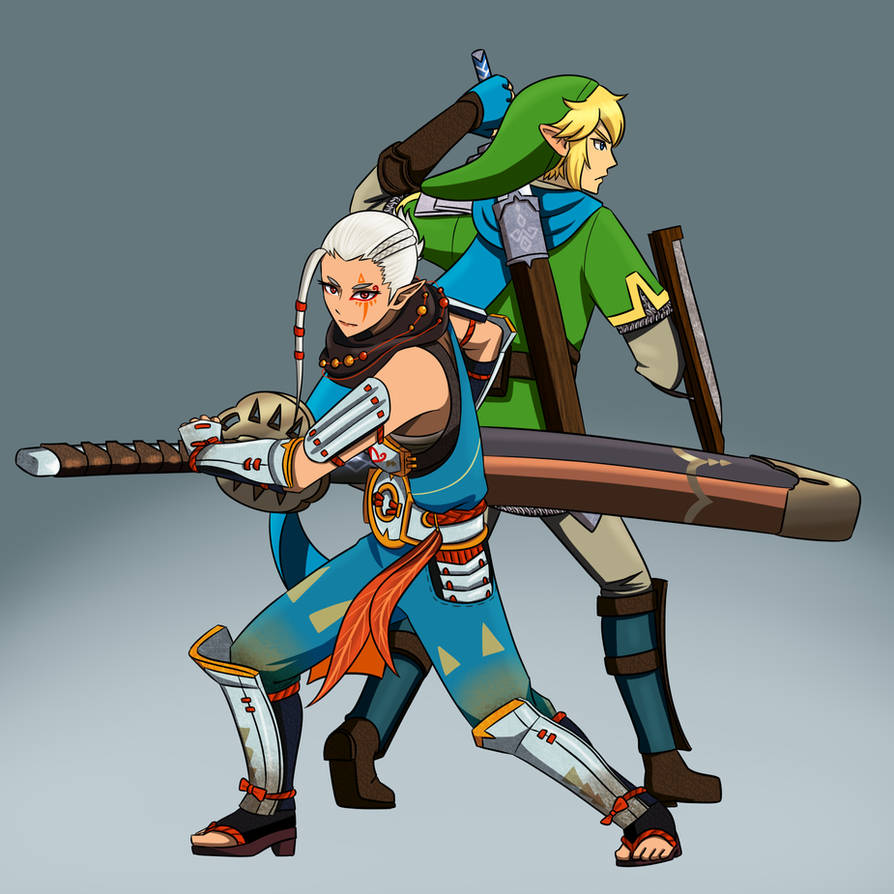 Link and Impa by Silent-Shanin on DeviantArt