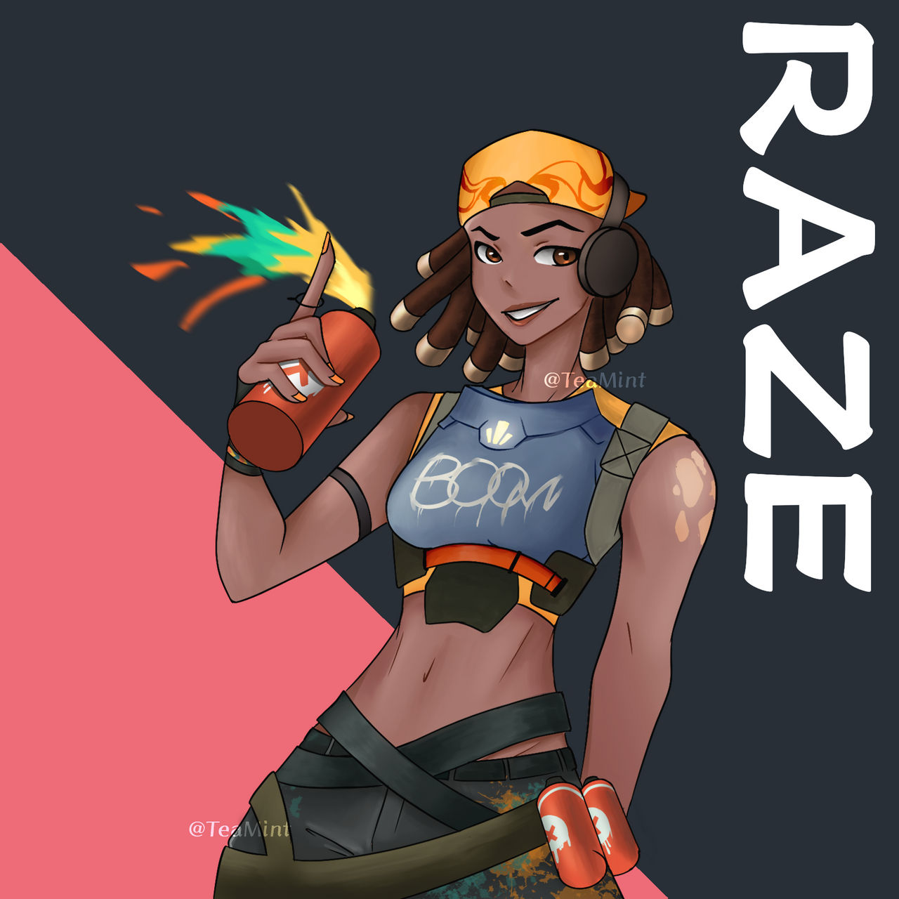 Devils Version Raze Raze by TeaMint0001 on DeviantArt