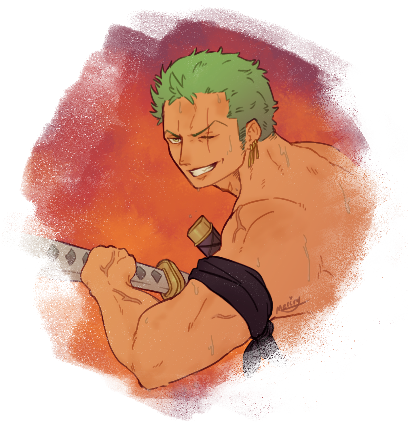 Zoro (Wano) by Pheliie on DeviantArt