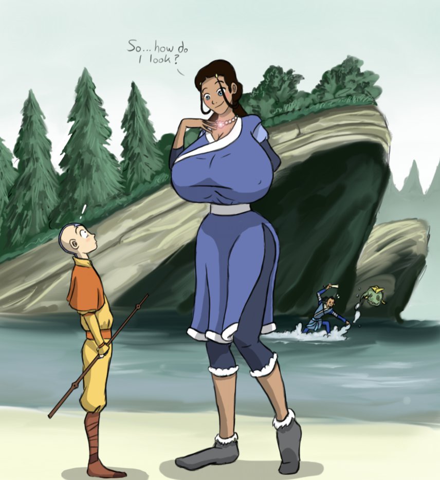 Katara And The Necklace Of Growth By Caiman2 On DeviantArt 