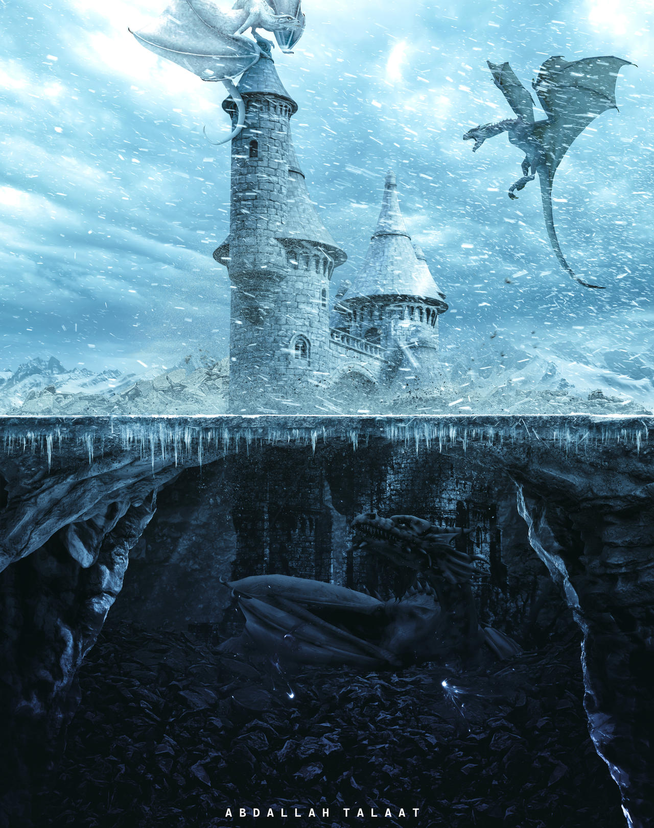 Allah Castle Dragon Castle by abdallahtalat on DeviantArt