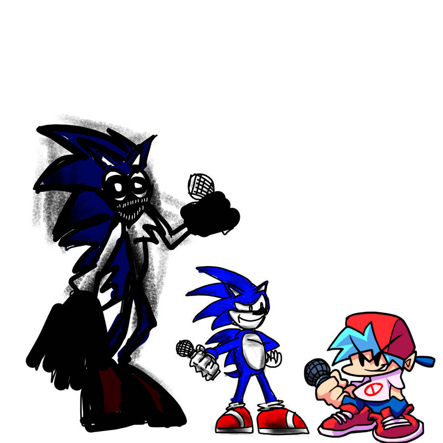 Sonic.RX Concept Art FNF by JoseBenGeorgeFoxSala on DeviantArt