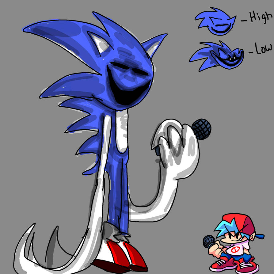 Fnf Sonic.Exe Concept Idea by JoseBenGeorgeFoxSala on DeviantArt