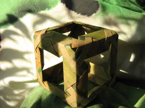Modular origami box