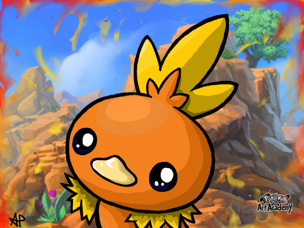 Torchic Back Torchic - Pokemon Art Academy by EmberwoodForest on DeviantArt