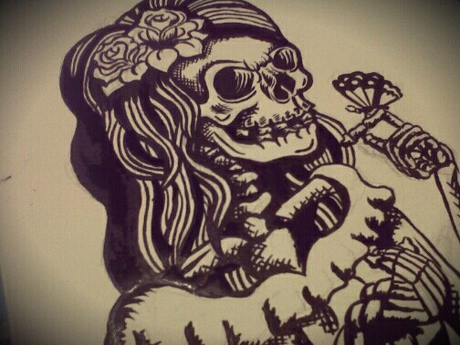 Skeleton Woman WIP