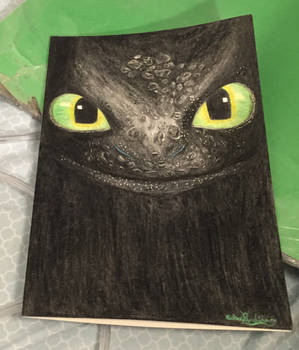 Toothless: Birthday gift (March 2016)