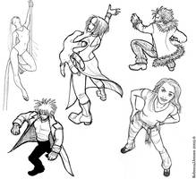 Action Sketches