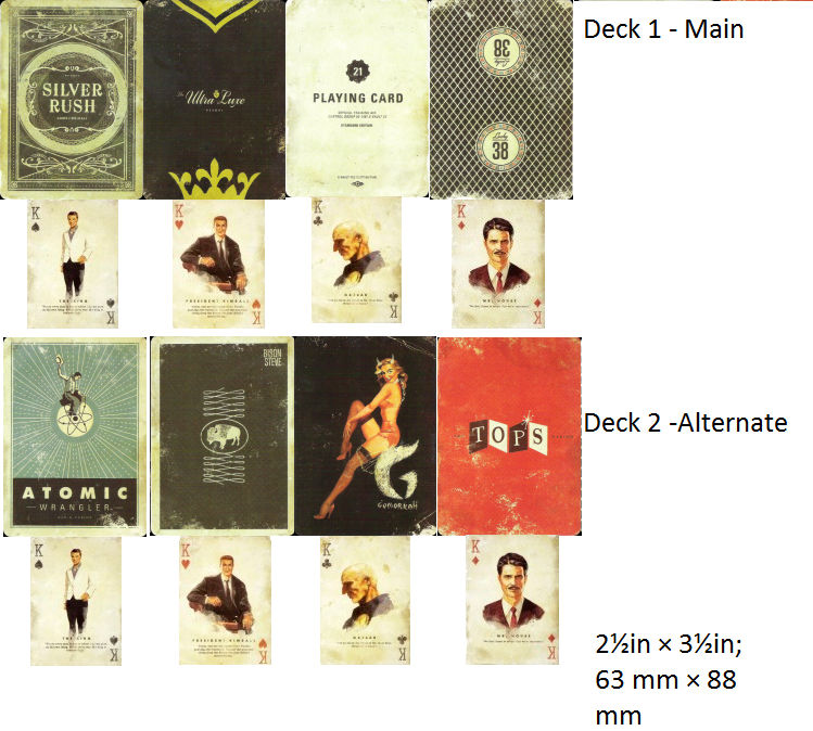 Fallout New Vegas Cards 2.0 by Moonstar798 on DeviantArt