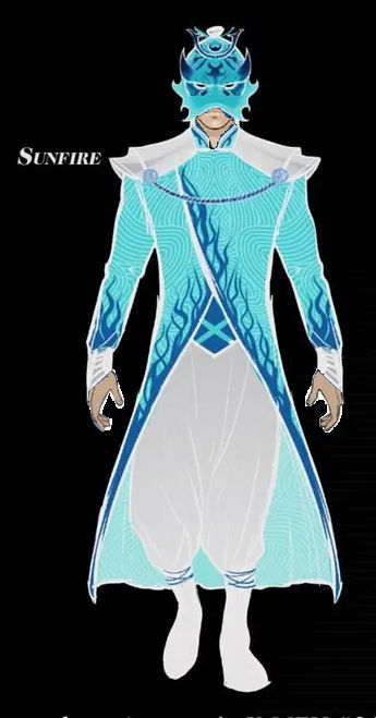 Sunfire Robe Sunfire recolored hellfire gala by Pokeben10 on DeviantArt