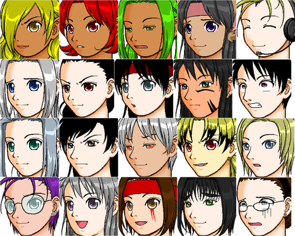 Twenty More Faces by ShadowtheRipper on DeviantArt