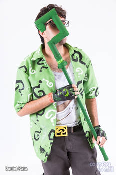 the riddler arkham knight cosplay 2