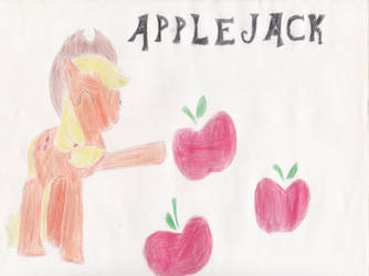 Applejack Drawing