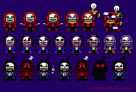 Epic Sans + EpicEpic Sans sprite by EpicMkMetaKnight on DeviantArt