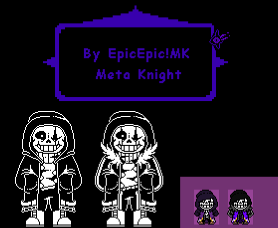 Epic Sans Sprite Sheet by Lam the Hedgehog by LamtheHedgehog on DeviantArt