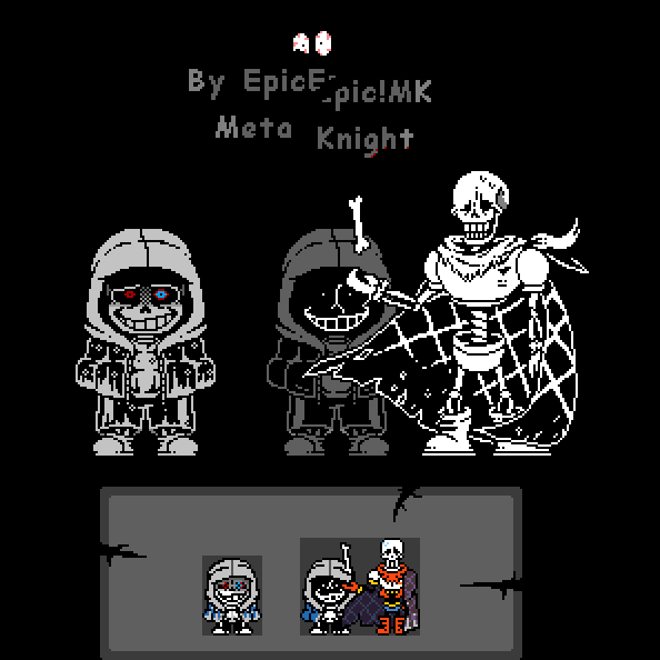 Epic Sans + EpicEpic Sans sprite by EpicMkMetaKnight on DeviantArt