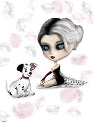 Cruella De Vil Chibi