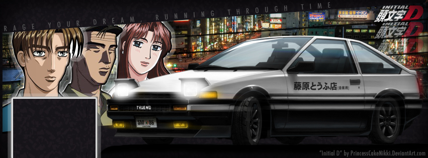 Initial D Facebook Cover