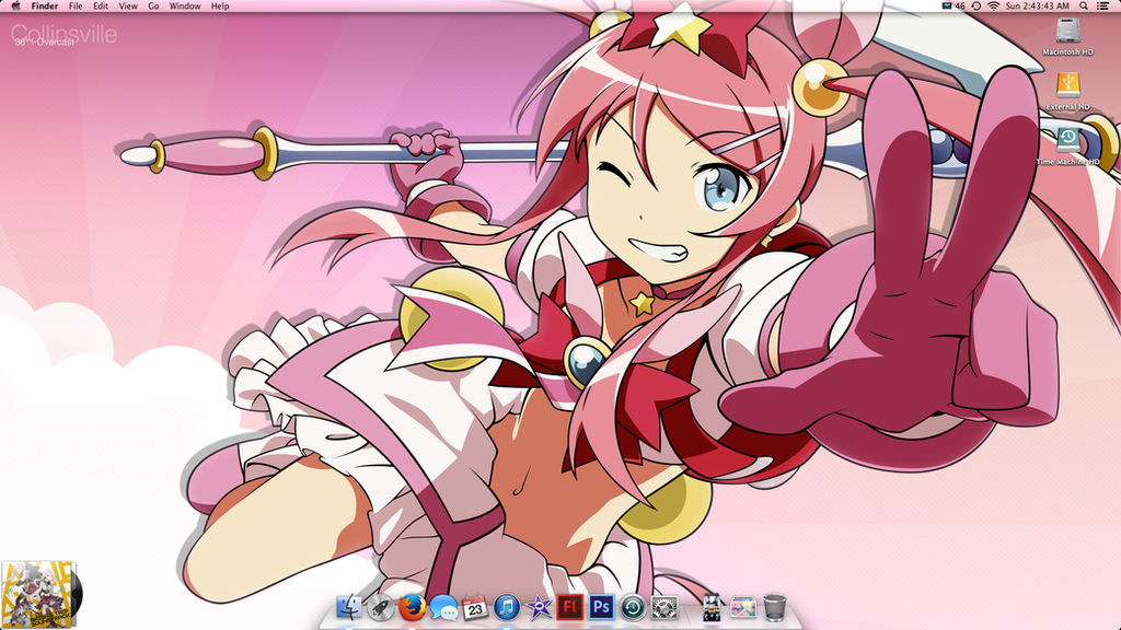 February Desktop (Stardust Witch Meruru)