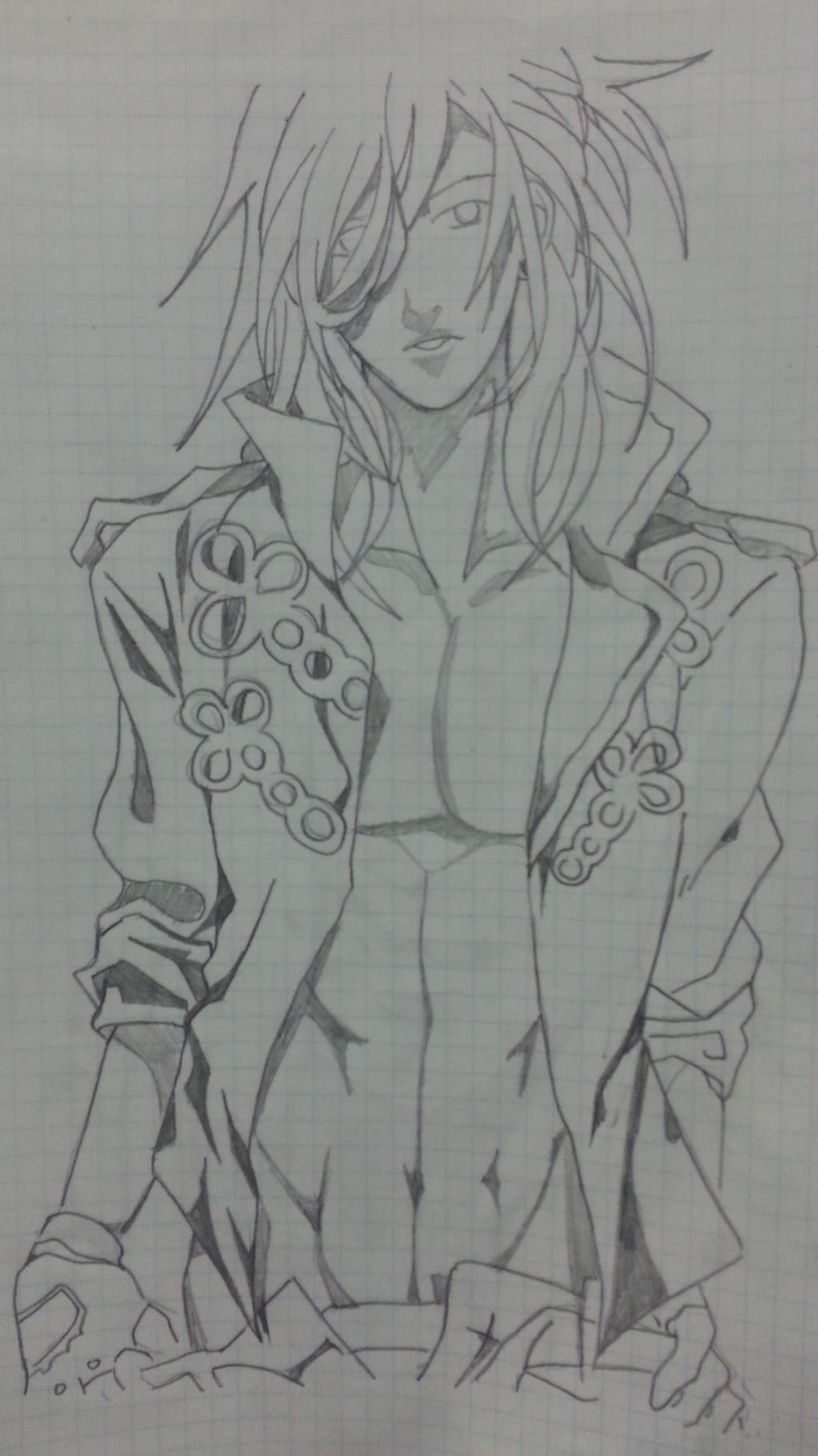 My Drawing: Sexy Ren Jinguji