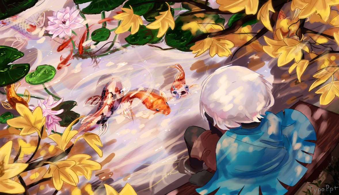 Deviantart Coy koi and feeling coy by TypoPpt on DeviantArt