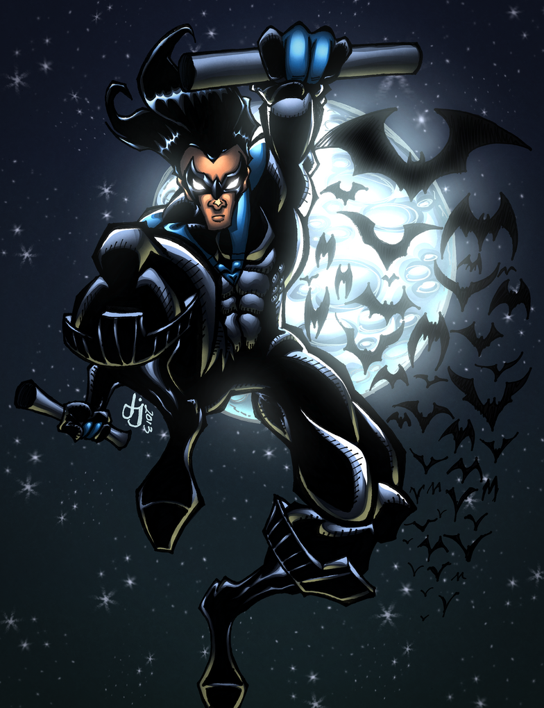 The Dark Nightwing COLORS by ArtOfTDJ The Dark Nightwing COLORS by ArtOfTDJ