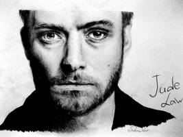 Jude Law drawing