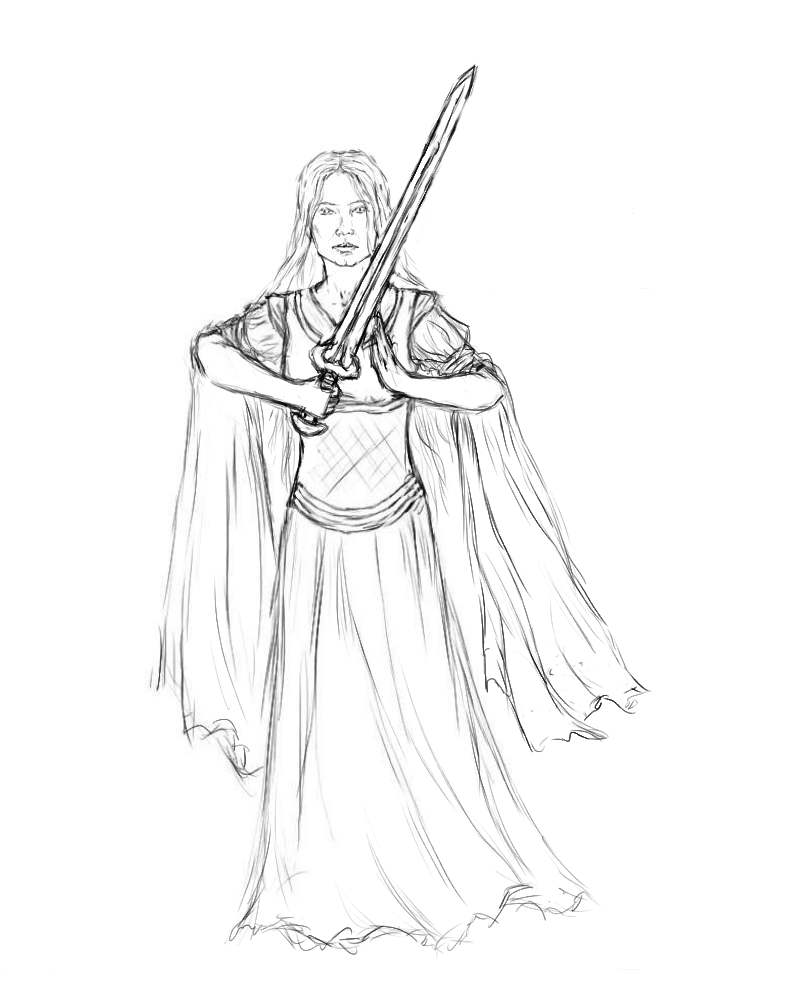 Eowyn Sketch