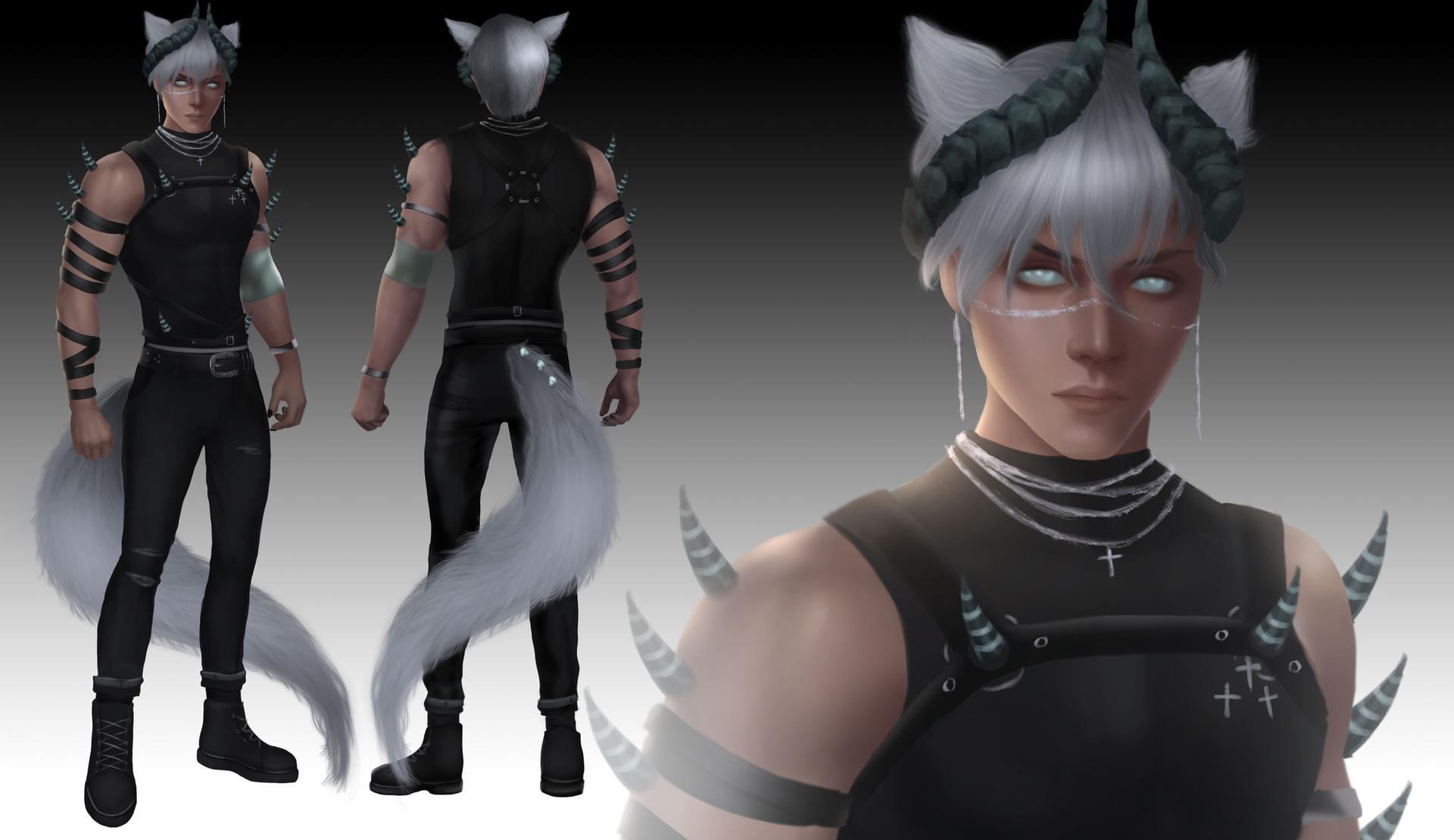 Character Sheet commission by DannyRiveraArt on DeviantArt