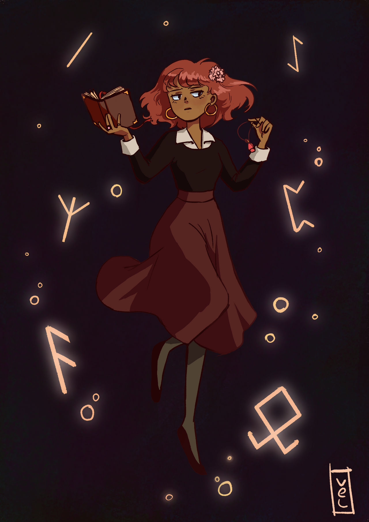 Rune Witch by Vel-AVR on DeviantArt