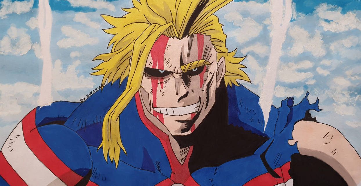 All Might Border All Might by HikaRoronoa3 on DeviantArt