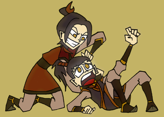 Sibling Rivalry-Azula and Zuko