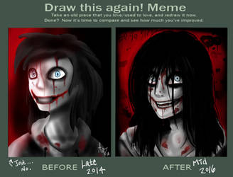 Jeff The Killer Improvement Meme By Raexenos On Deviantart