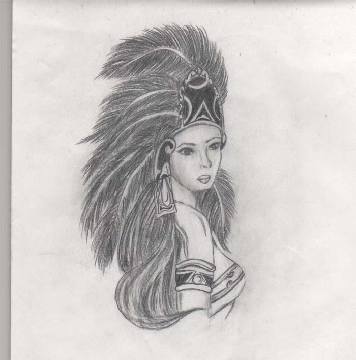 Princesa azteca by simpson3h on DeviantArt
