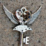 Silver Steampunk Key