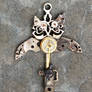 Mechanical Steampunk Owl Key
