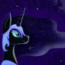 Nightmare Moon into the night