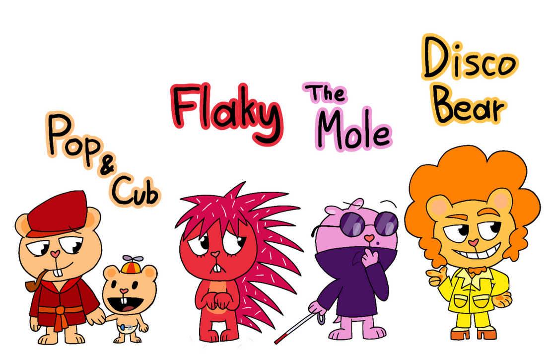 HTF Main Cast 3/5 by MarZacz on DeviantArt