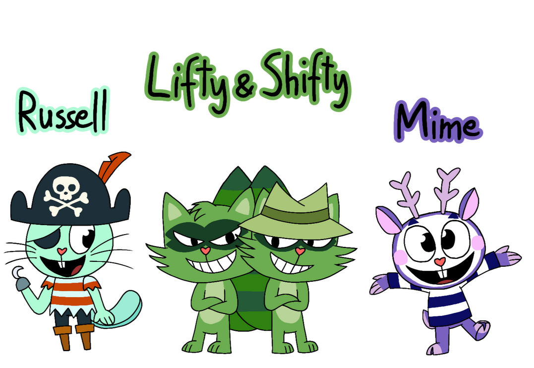 HTF Main Cast 4/5 by MarZacz on DeviantArt