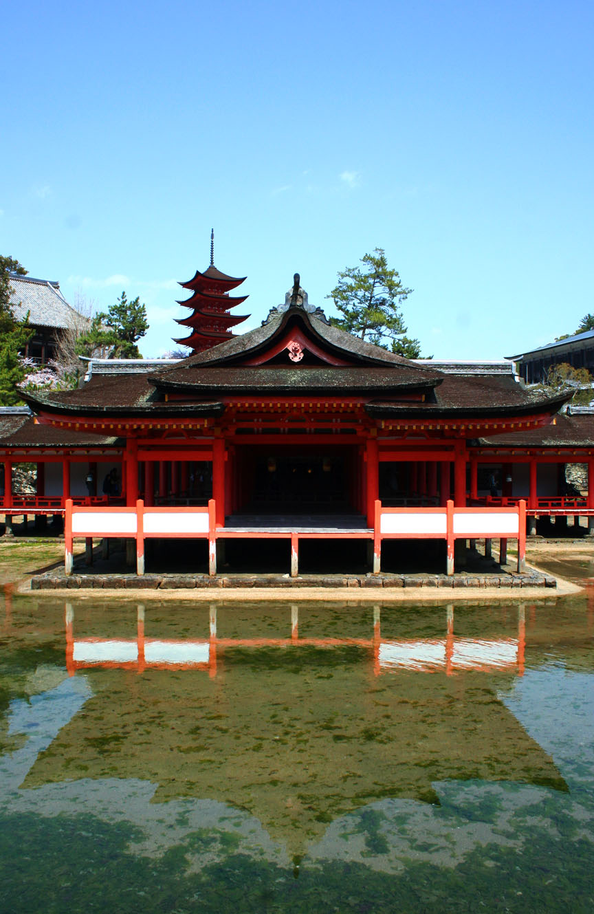 reflections at miyajima