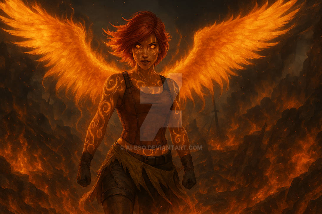 Lilith Firehawk Sticker Lilith Firehawk by AI-bso on DeviantArt