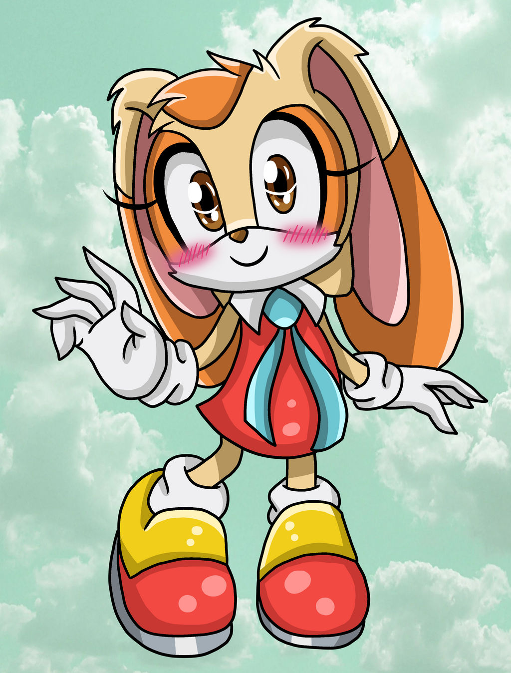 Cream The Rabbit! by GlimmeringClaymore on DeviantArt