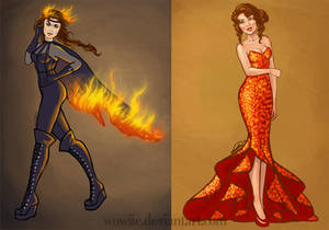 The Girl On Fire