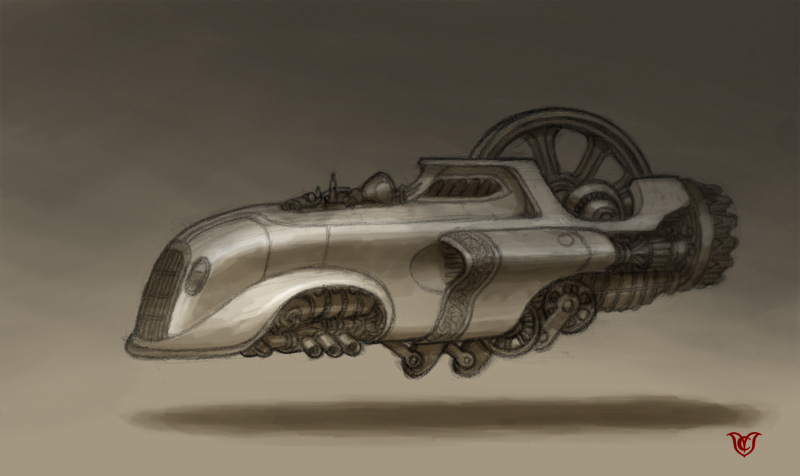 Sci-Fi vehicle