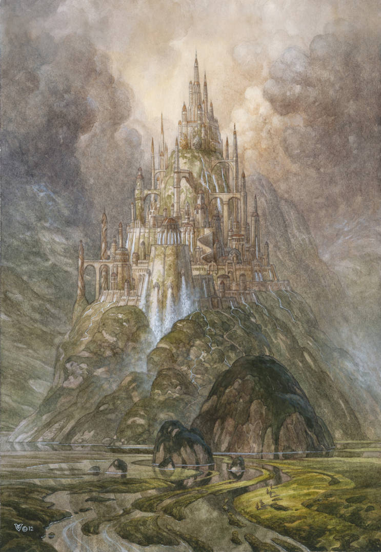 City of Loth for the project A Scarlett Dawn by chvacher