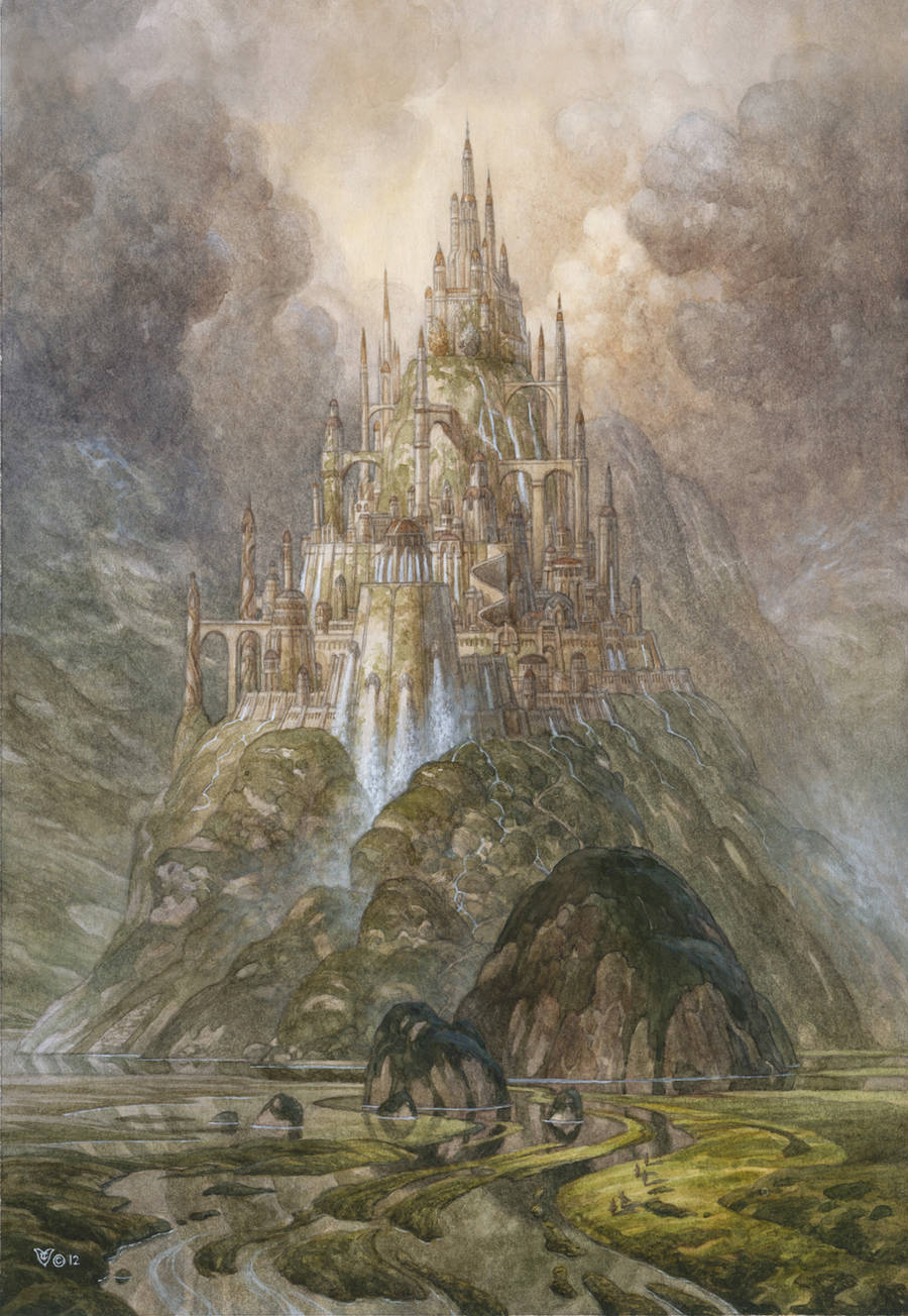 City of Loth for the project A Scarlett Dawn by chvacher