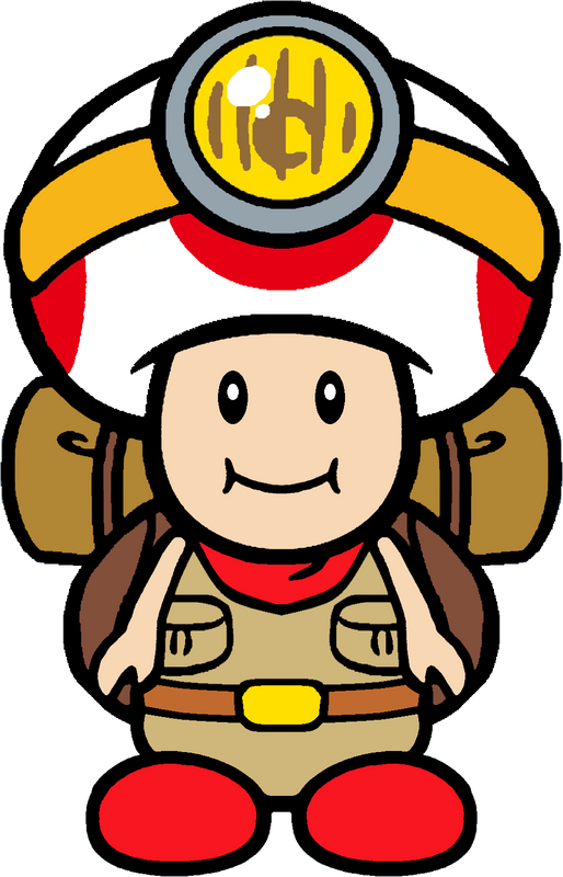 Captain Toad SM3DW 2D Version - Front by angelat121 on DeviantArt