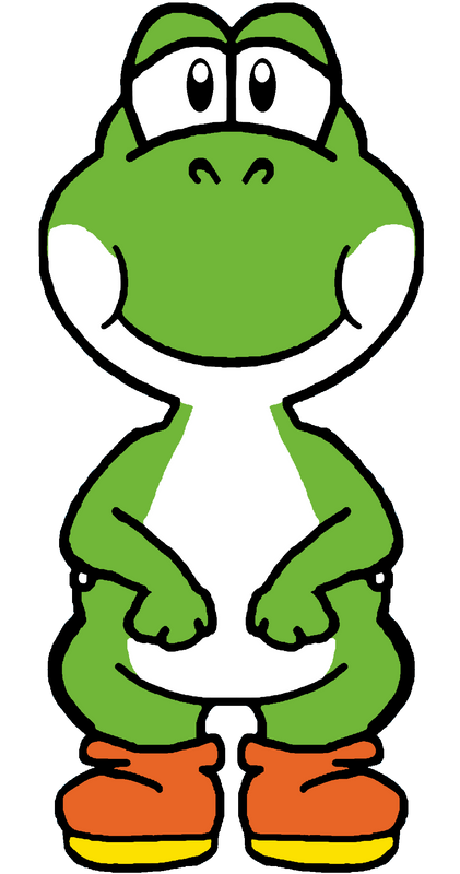 Yoshi R Front View Yoshi Front View 3D Yoshi Models Browse & Download Formats