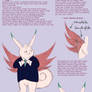 William the shiny Clefable ref sheet