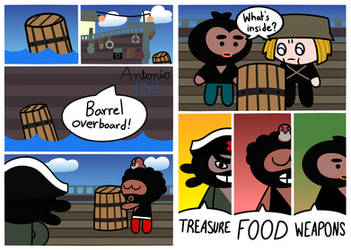 Barrel Ahoy! page 1 and 2